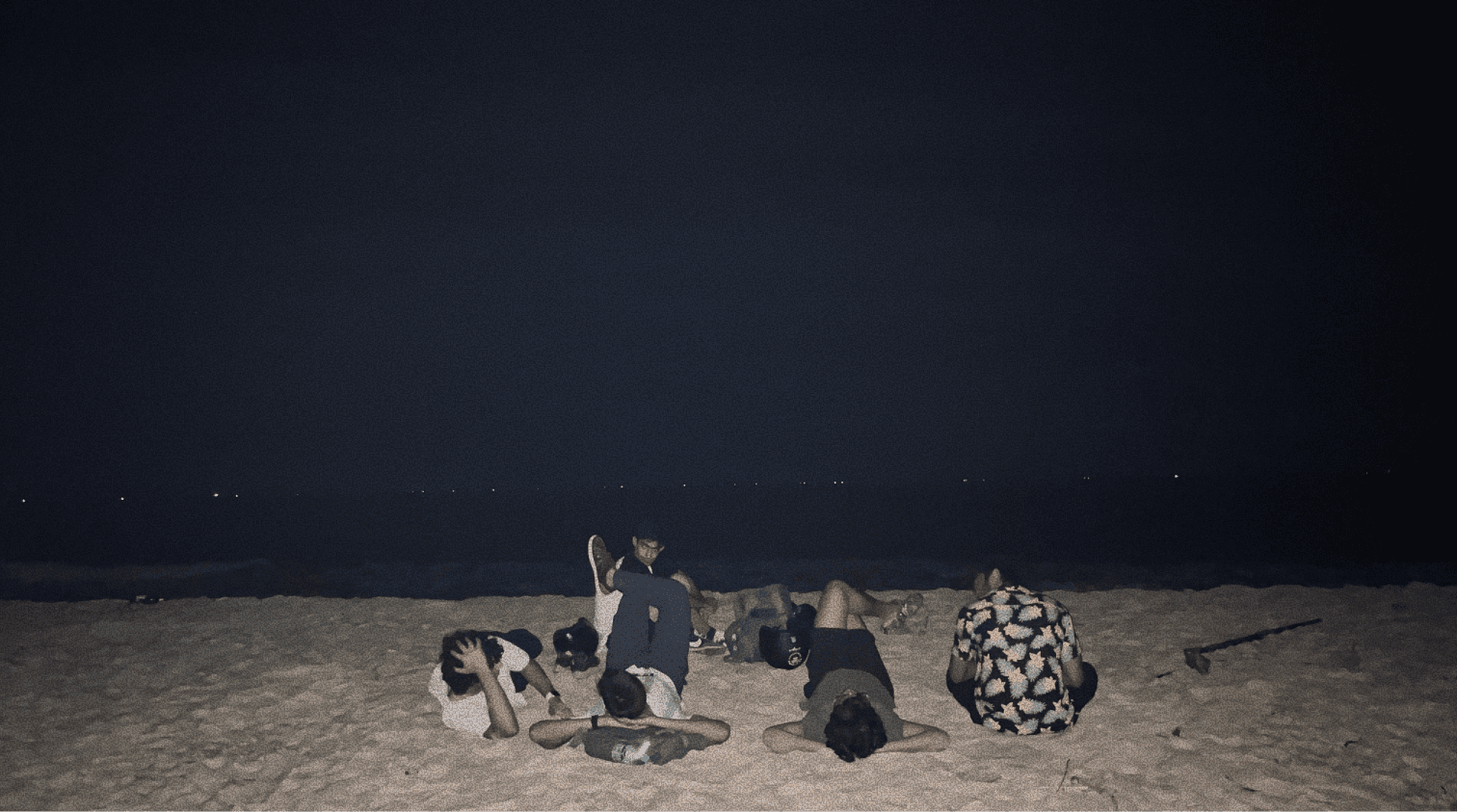Beach night, Manipal